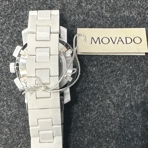 Movado Ion white plated Bold New - Picture 7 of 7